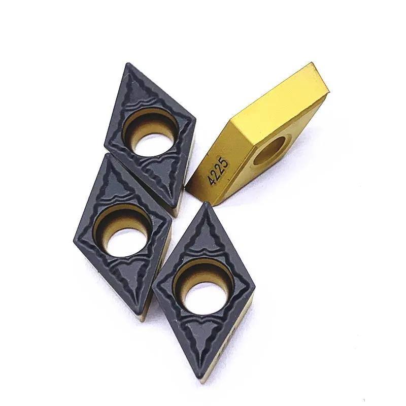 10PCS DCMT11T304 PM 4225 DCMT11T308-PM 4225 High Quality Lathe Cutter Internal Tokarny Carbide Turning Tools