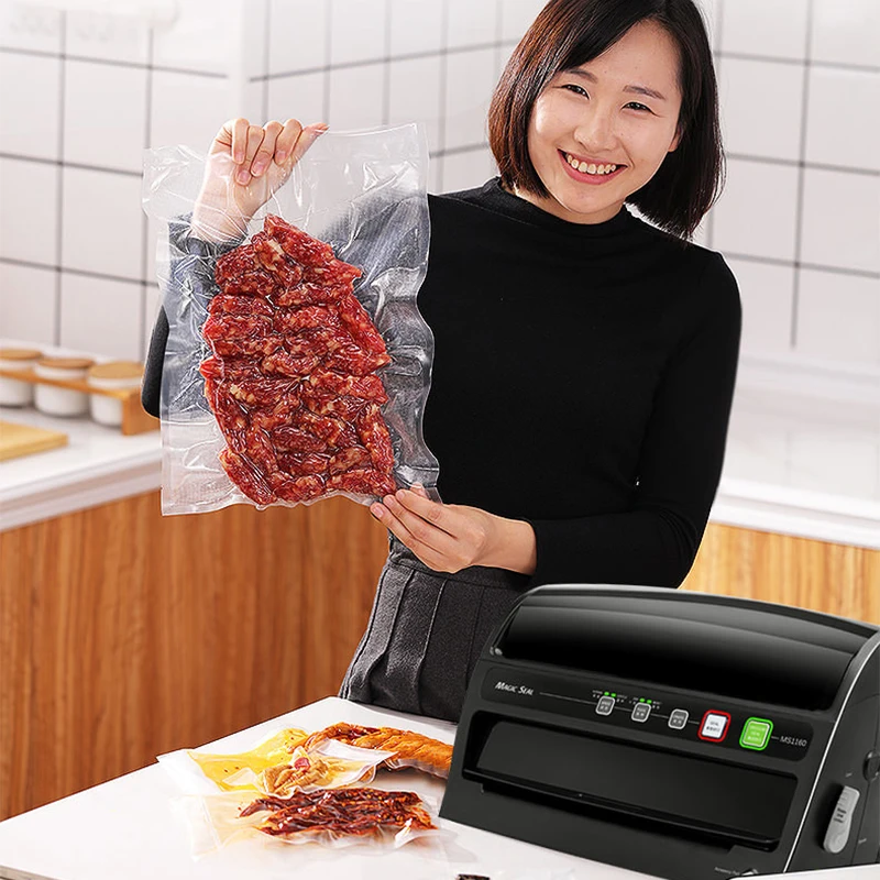 

Small vacuum packaging machine Commercial household plastic sealing sealing machine Food preservation sealing machine