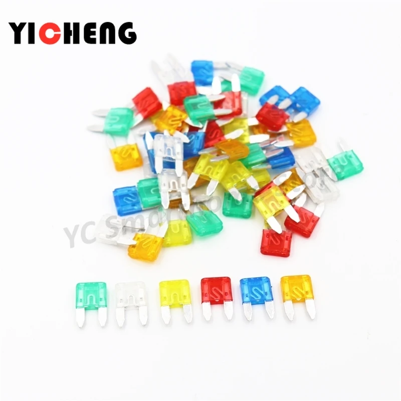 60 Pcs Mobil Kecil Plug-In Fuse Sekring Mobil 5A-30A