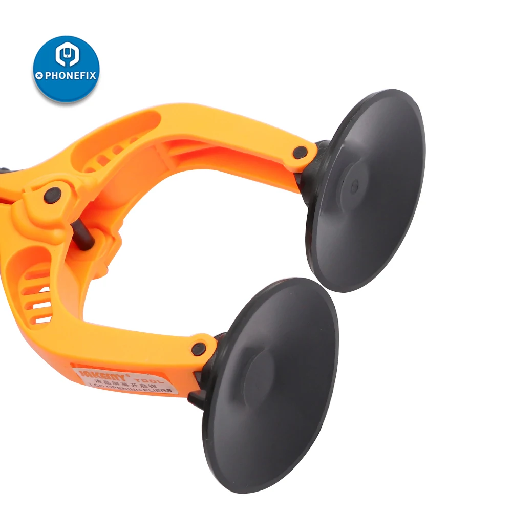 JM-OP10 Phone LCD Screen Opening Pliers Suction Cup Double Separation Clamp Plier Repair Tool for iPhone iPad Samsung Tablets