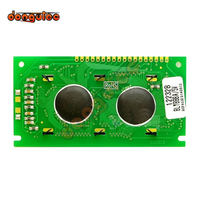 LCD12232 LCD Display Module 12232B Dot Matrix 122x32 Screen  Blue/White/Yellow Green Backlight