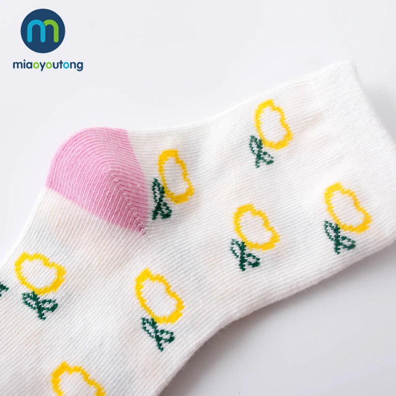 5 Pair Jacquard Rainbow Comfort Warm Cotton High Quality Child Boy Newborn Socks Kids Girl Baby Socks Miaoyoutong