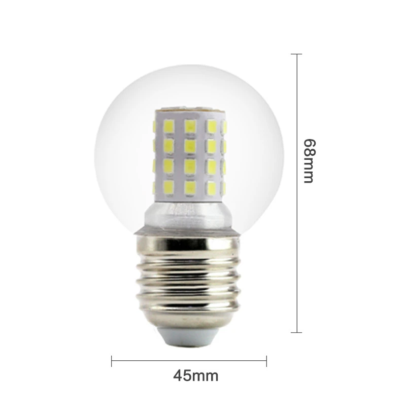 Lampada E27 LED Bulb Lamps 220V G45 6W 9W 12W Ampoule Bombilla Light Bulb For Spotlight Pendant Table Lamp Magic LED Lamp