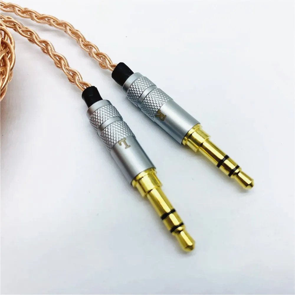 ترقية كابل سماعة الأذن 8 حصة 3.5 ملم إلى مزدوج 3.5 ملم 4.4 ملم إلى مزدوج 3.5 ملم