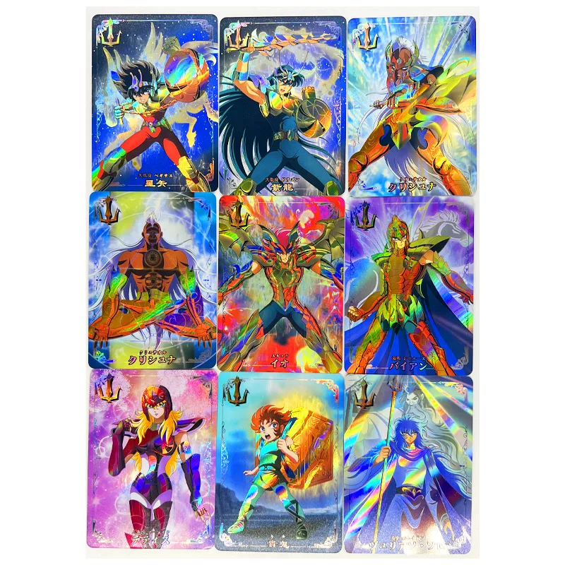 27pcs/set Saint Seiya Soul of Gold Immortal starlight Toys Hobbies Hobby Collectibles Game Collection Anime Cards