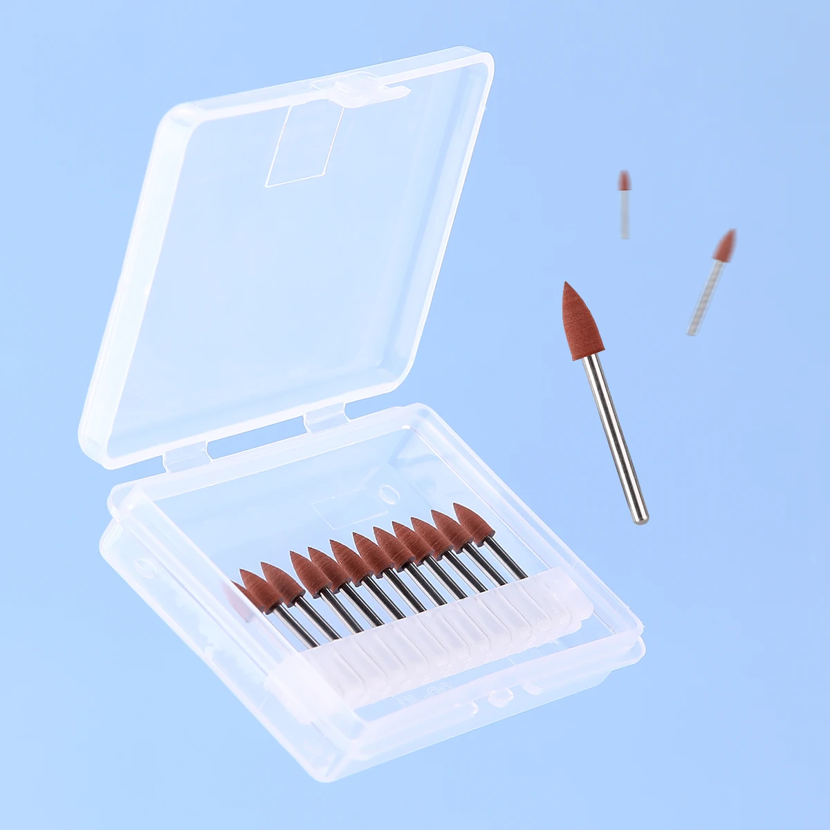 12pcs/Box Dental Silicone Polish Abrasive FG 1.6mm For Pre-polishing Dentist Material Silicone Polisher