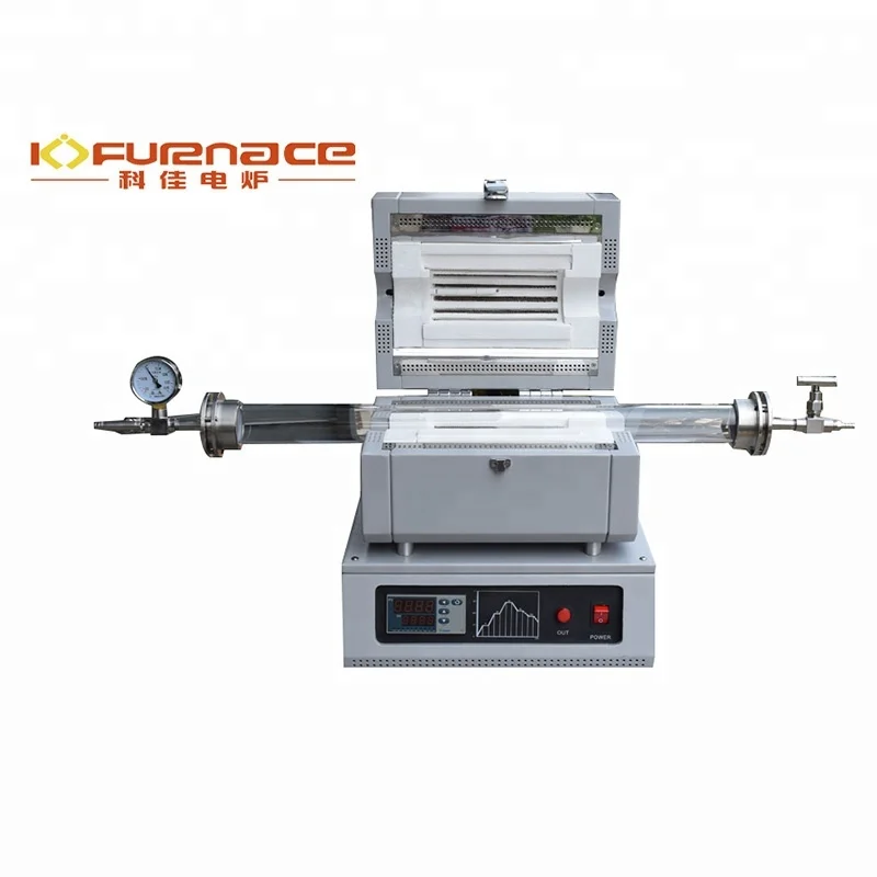 High Temperature Quartz Laboratory Vacuum Laboratory Tube Furnace Price