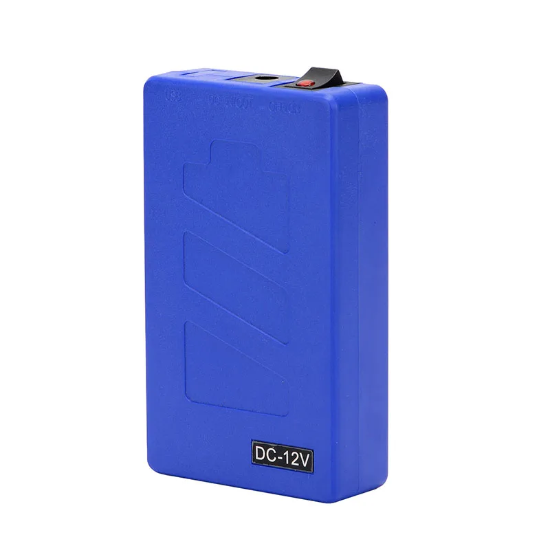 MasterFire DC 12V 1800mAh Super Polímero Lithium-ion Bateria Portátil Recarregável para Câmera CCTV Transmissor DC 12180