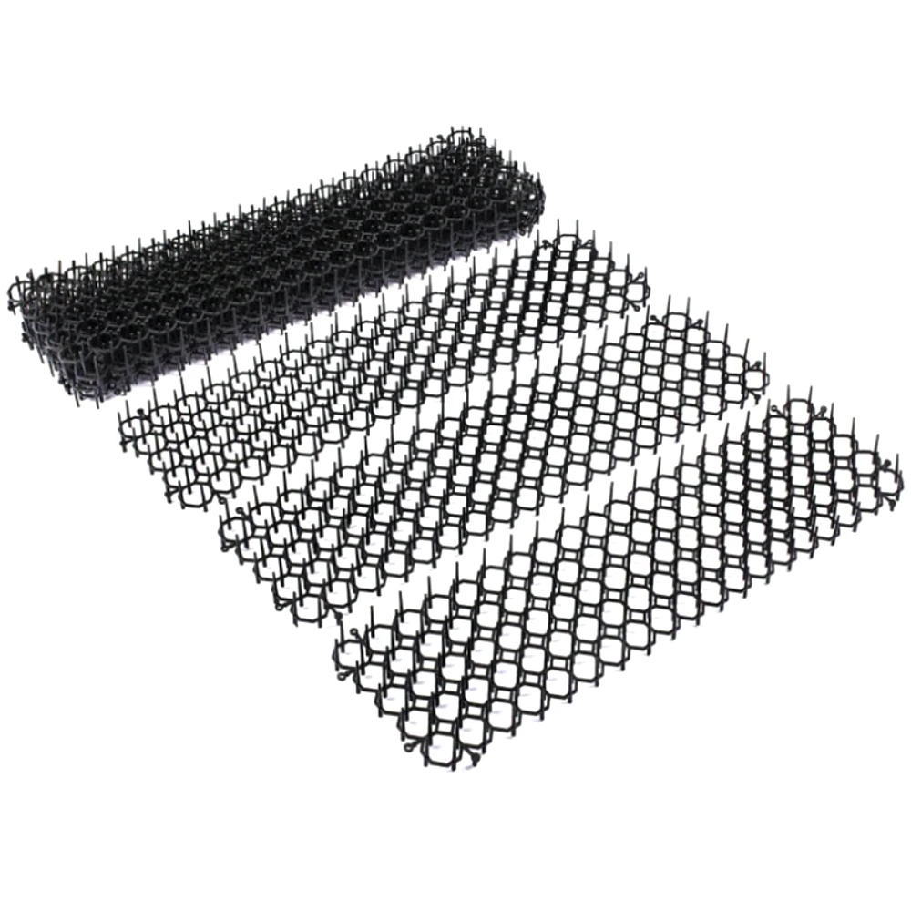 10PCS Garden Prickle Strip Dig Stop Cat Repellent Deterrent Mat Spike Portable Anti-Cat Dog Outdoor Garden Supplies