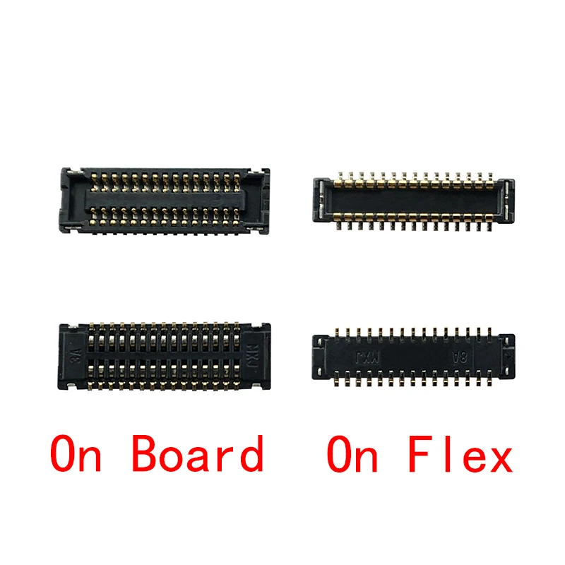 2-5pcs/lot LCD Display FPC Connector On Motherboard Repair for Meizu M5 Note M1 Note Screen Port Plug On Flex 30pin