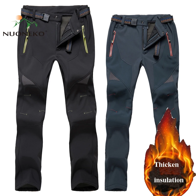 

Waterproof Trekking Pants for Men and Women, Thermal Trousers, Breathable, Climbing, Tourism, Camping, Fishing, Outdoor, Winter