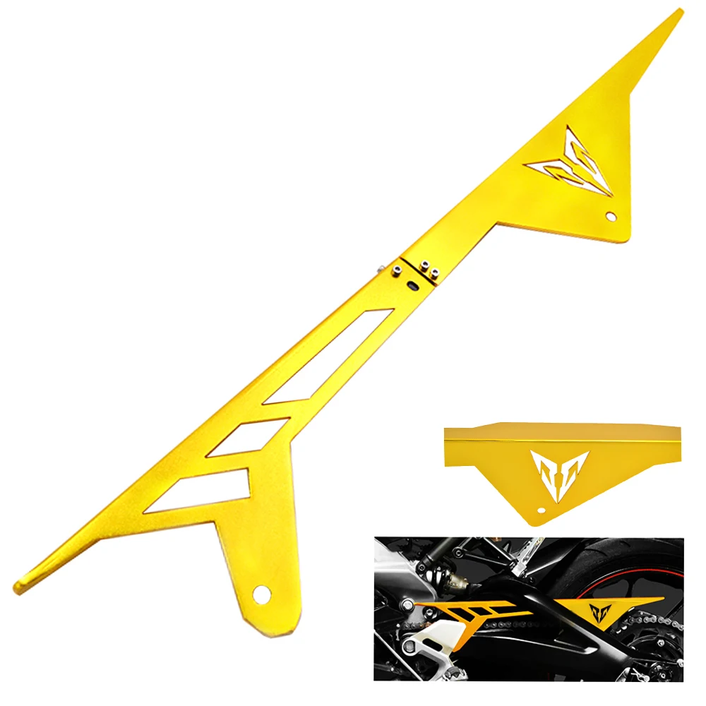 

Мотоцикл с ЧПУ цепь/ремень Защитная крышка протектор для Yamaha MT 09 MT09 FZ09 FZ 09 MT-09 Tracer XSR900 2016 2017 2018 2019 2020