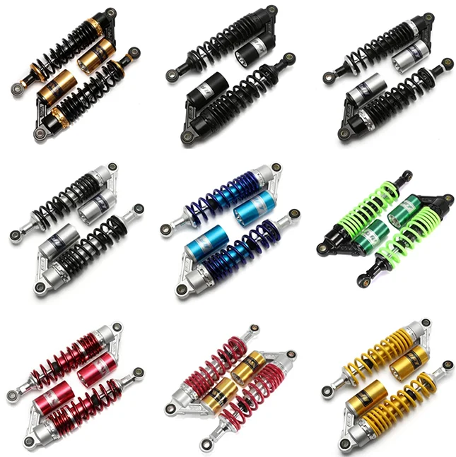 

Universal 12.5 "320mm Motorcycle Rear Shock Absorber Suspension For Yamaha Motor Scooter ATV Quad Black Blue Silver Red