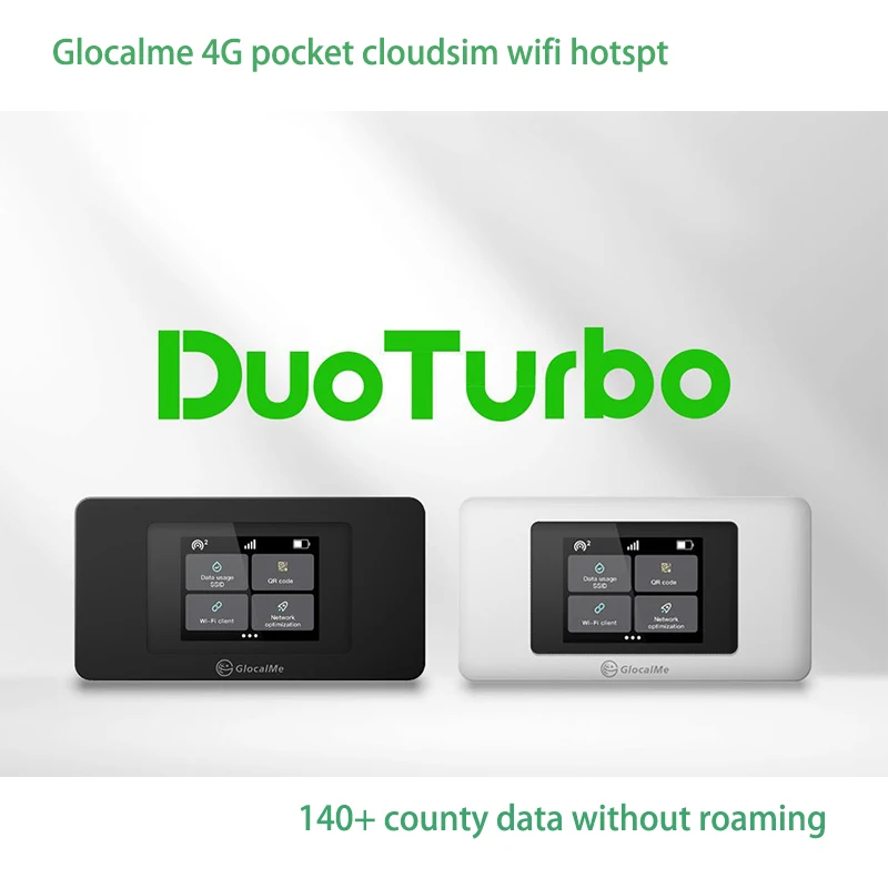 GlocalMe U3X Mobile Hotspot Wireless Portable WiFi for Travel in 140+ Countries,No SIM Card Needed,Smart Local Network