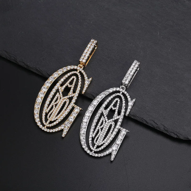 Hip Hop AAA Cubic Zirconia Bling Iced Out GOARYD Pendants Necklace for Men Rapper Jewelry Drop Shipping