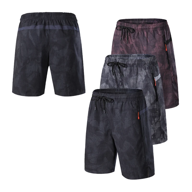 Short de Camouflage pour hommes, séchage rapide, poche de Sport, course, court, coupe croisée, Jogging, mode, plage