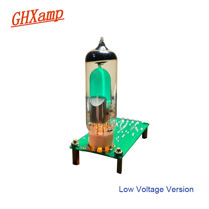 GHXAMP Low Voltage 6E1 Tube Amplifier Board DC12V Replacement EM81 fluorescence tuning indicator amplifier 6E1n Drive