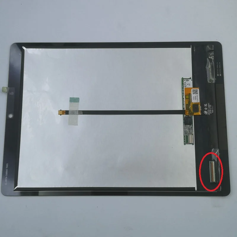 Imagem -05 - Polegada D651n-k9wt N18q1 Display Lcd Painel da Tela de Toque Digitador Assembléia para Acer Chromebook Tab 10 Series Tab10 9.7