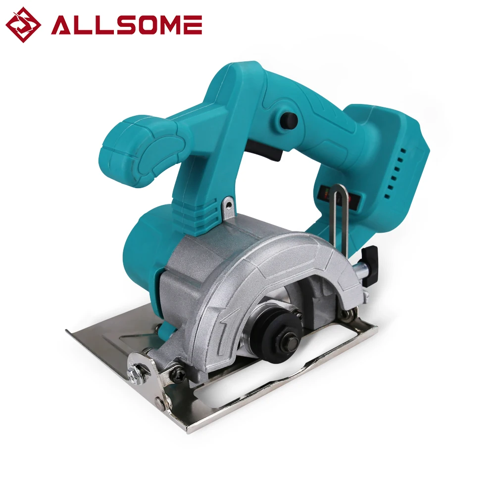 

ALLSOME 110mm Cordless Electric Circular Saw Woodworking Cutting Power Tool For Makita 18v Battery