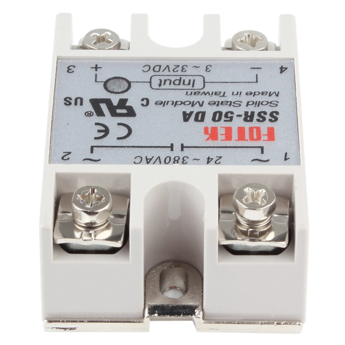 

Solid State Relay SSR-50DA 3-32VDC 50A / 250V Output 24-380V AC Output High Quality Single Phase Solid State Relay