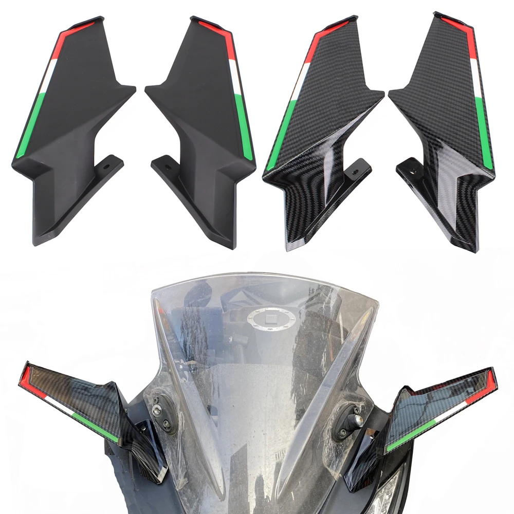 

Motorcycle Accessories Winglets Wind Wing Kit Spoileror For Honda CRF1000L African Twin VTR1000 RVT1000 XL1000 Varadero ABS