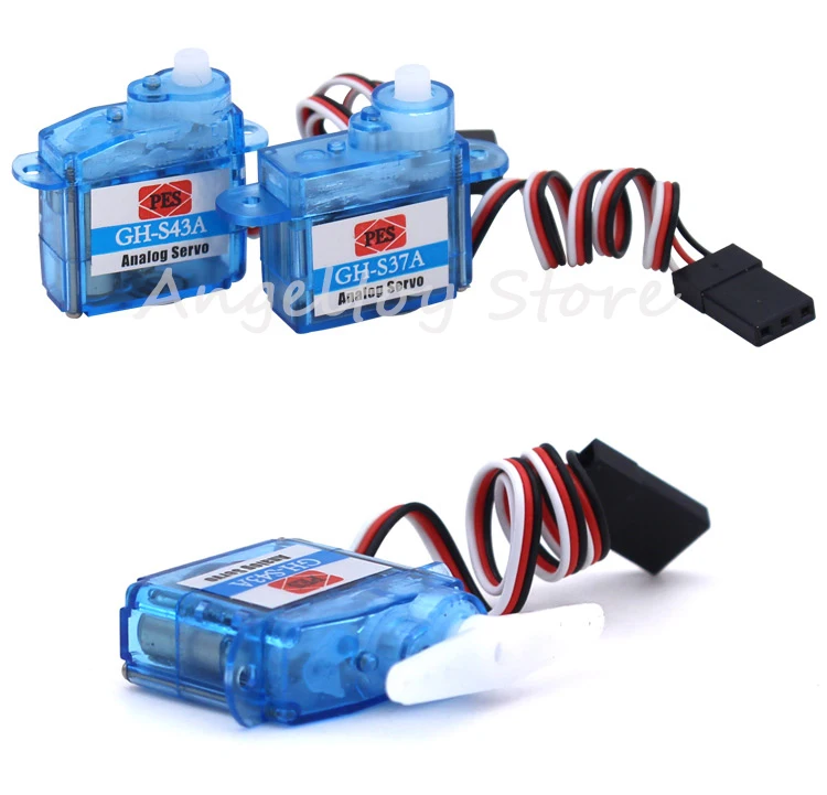 PES GH-S37DGH-S37A GH-S43A 3.7g 4.3g Servo Mini Micro Servo for Remote Controller Airplane Helicopter RC Aircraft Model Boat Car