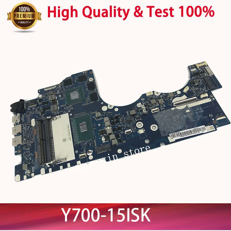 Brand NEW NM-A541 Mainboard For Lenovo Ideapad Y700-15ISK Y700 Y700-15 BY511 Laptop Motherboard I7-6700 GTX960M 4GB TEST 100%