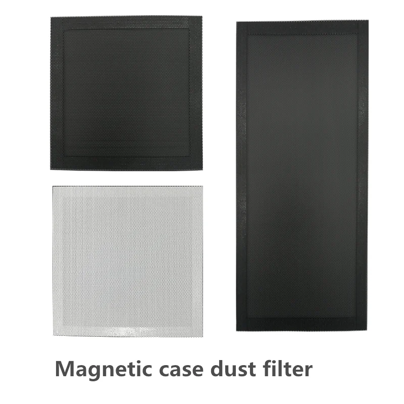 

Magnetic chassis dust net computer 12 cm fan desktop dust filter 8CM14 side panel custom 240