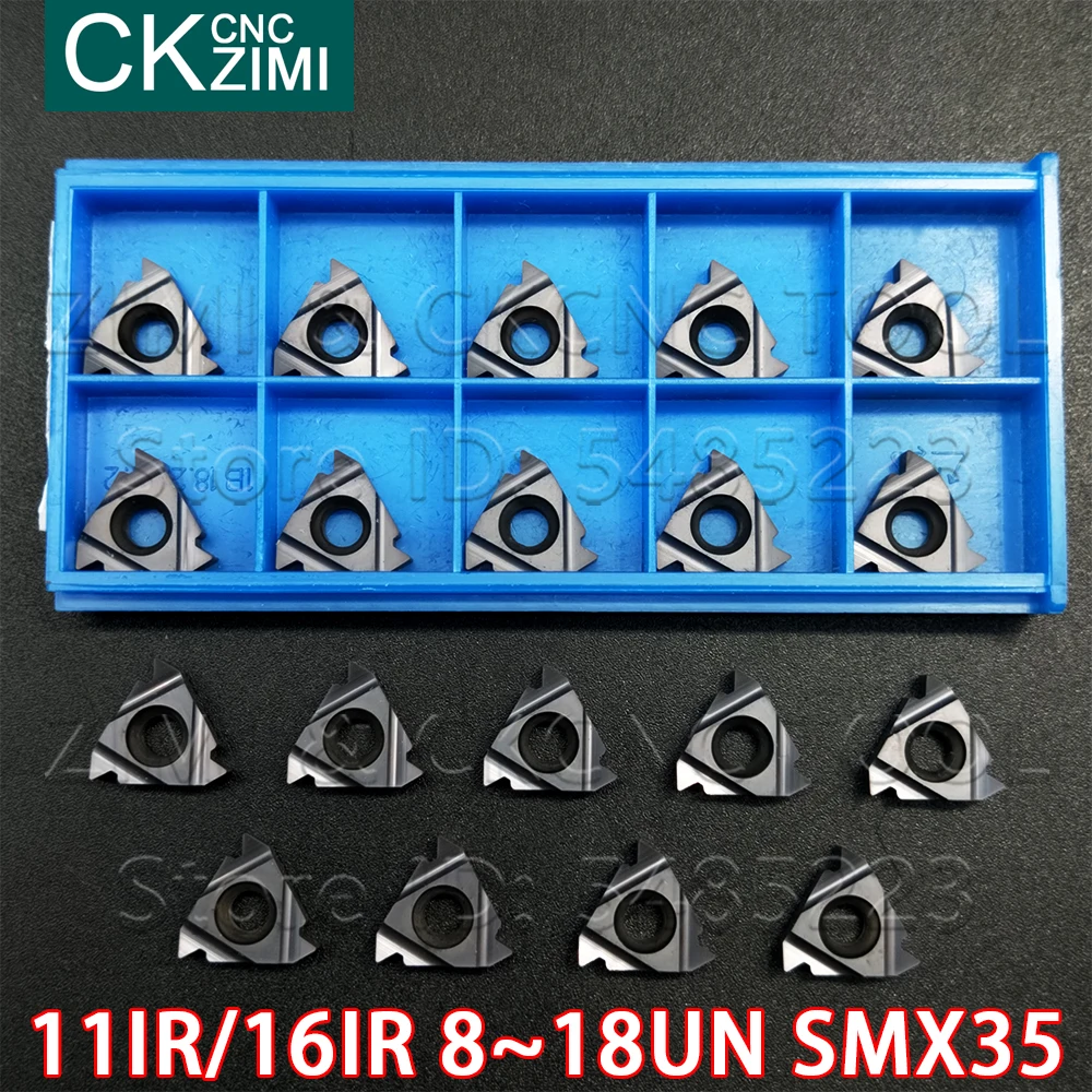 11IR 16IR 8UN 14UN 16UN 18UN SMX35 interne gewinde Einsätze holz drehen werkzeuge CNC Hartmetall arbide schneiden Einsätze edelstahl