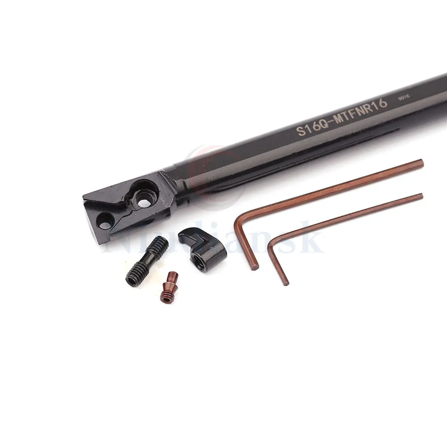 1 قطعة S16Q-MTFNR16 الداخلية تحول أداة حامل S20R-MTFNR16 S25S-MTFNR16 CNC مخرطة أداة MTFNL 10 قطعة TNMG1604 كربيد إدراج دعوى