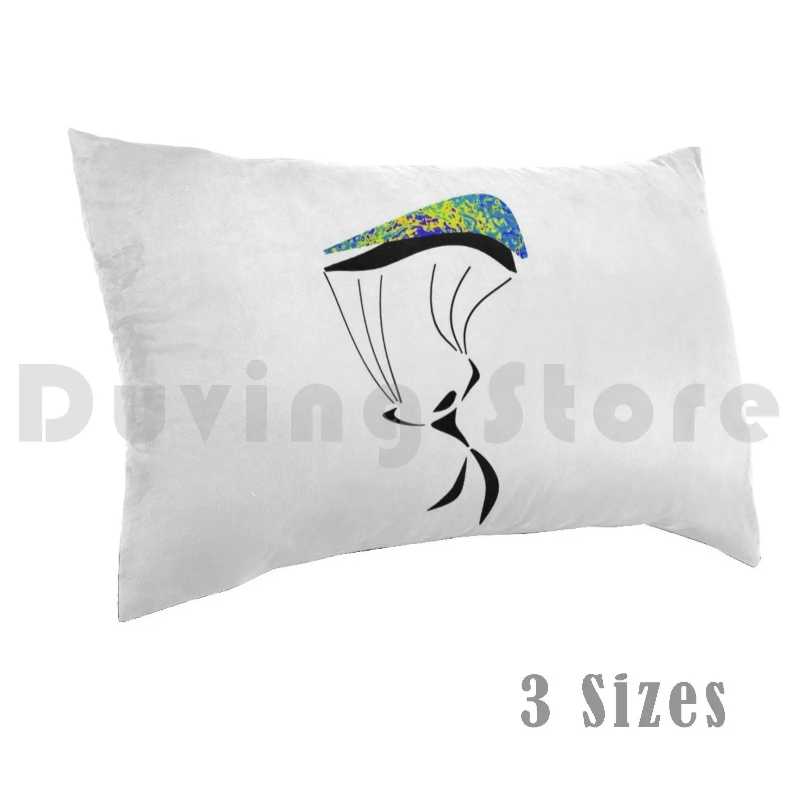 Aerodynamics Pillow Case DIY 50*70 Skydive Skydiver Sky Diver Sky Dive Basejumping Parachute Parachutist Tandem