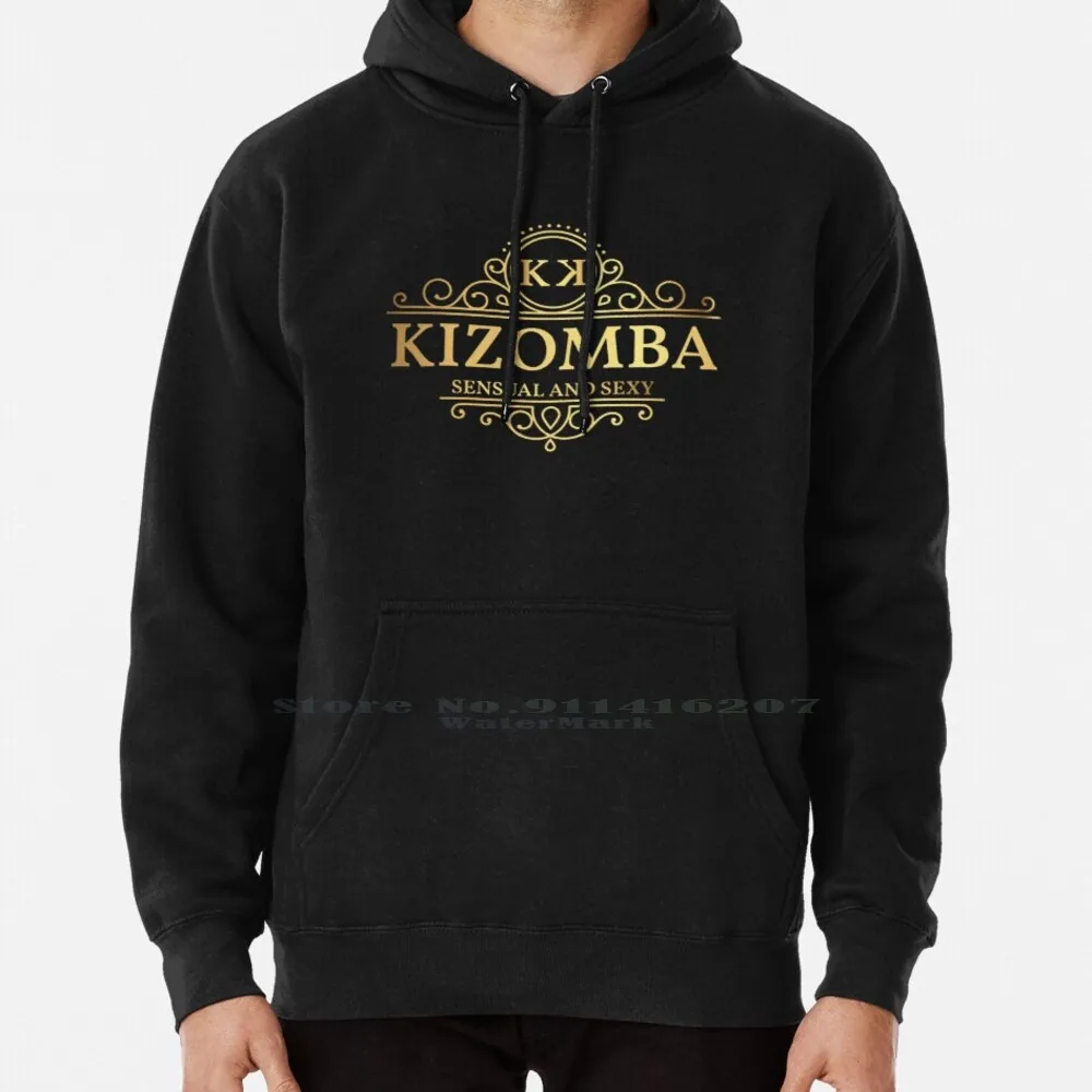 Kizomba Gold Hoodie Sweater 6xl Cotton Kizomba Salsa Bachata Urbankiz Pop Music Dance Semba Tarraxinha Sensual Angola Zouklove