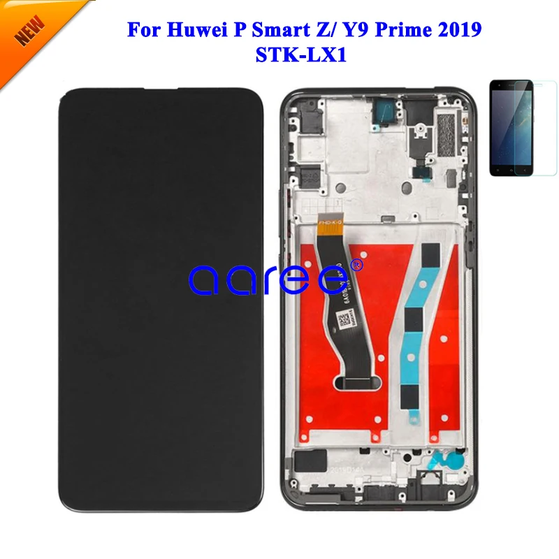 Tested LCD Display For Huawei P Smart Z LCD For Huawei Y9 Prime 2019  Display LCD Screen Touch Digitizer Assembly