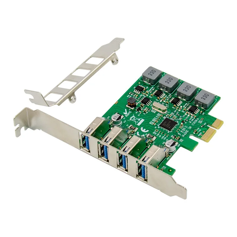 usb 30 cartao de expansao pcie x1 nec720231 chip porto 5v 3a usb tipo a porta 5gbps adaptador conversor sem fonte de alimentacao 01