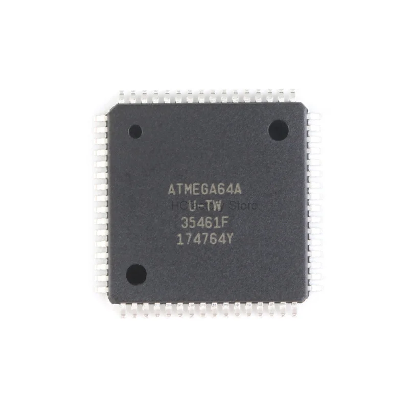 Original 5 units batch atmega64a Au QFP atmega64a tqfp64 8 microcontrollers and 64K byte programmable flash memory system