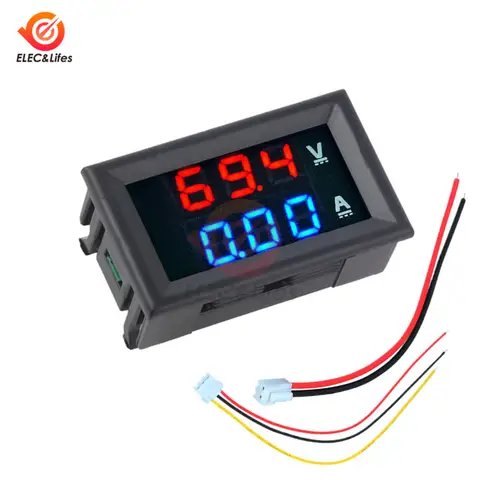 Digital Voltmeter Ammeter 0-100V Aideepen