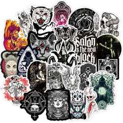 10/30/50PCS New Gothic Style Horror Devil Witch Graffiti Stickers Skateboard Luggage Guitar Laptop Cool Decal Stickers Kid Toy