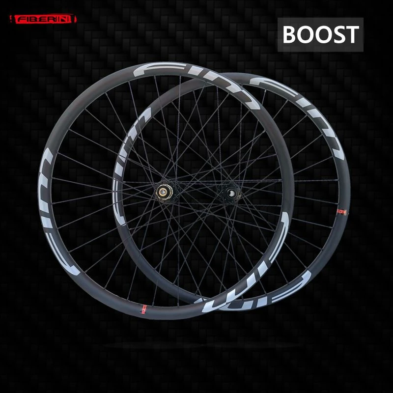 Crossmax Carbon MTB Wheelset with Boost Hub, 29er AM, asymmetrical 30x25mm, Smooth and Fast, Boost