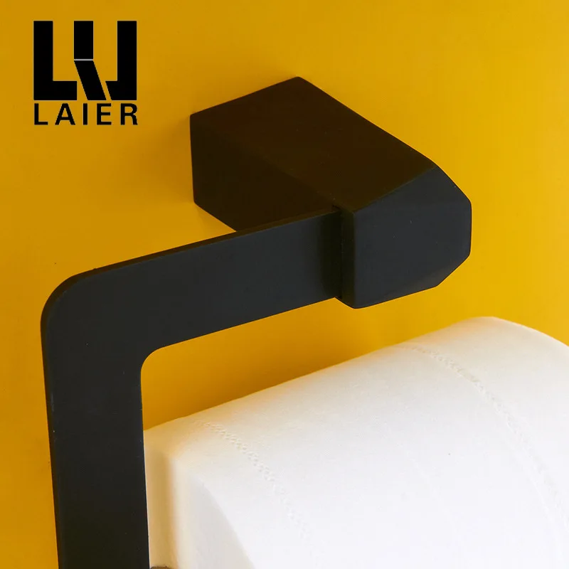 Vidric pure matte black rubber paint the bathroom without toilet paper cover towel rack shelving