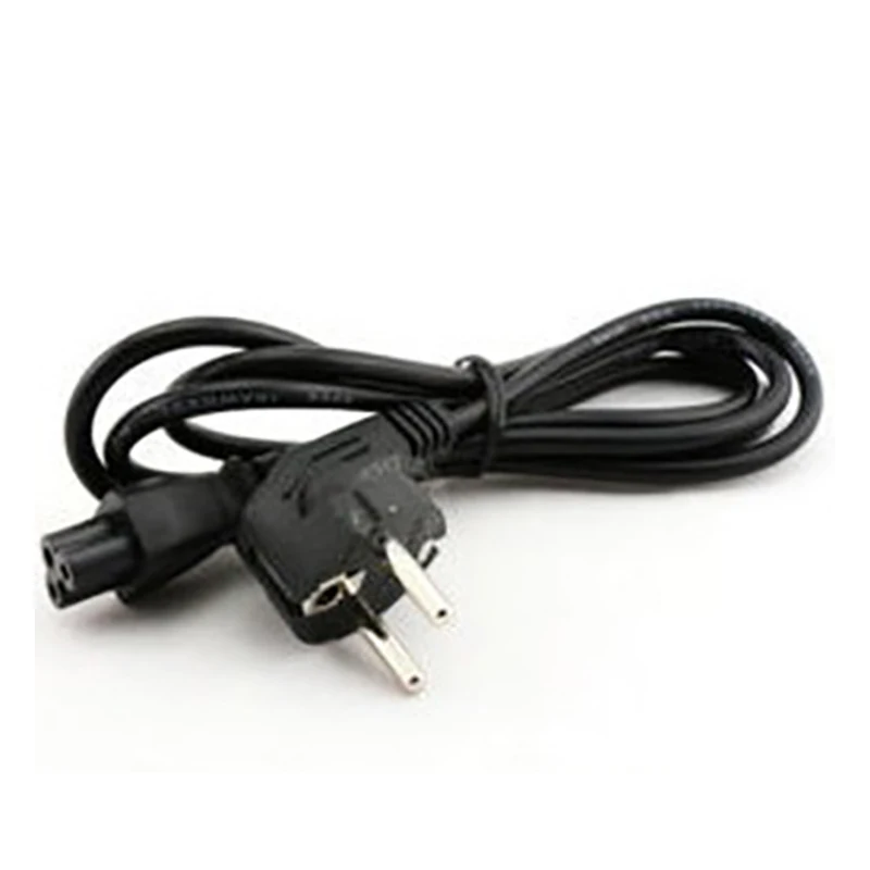 Cabo de cabo de alimentação ca de 4ft 1.2m para o pedido do monitor do adaptador do portátil com adaptador