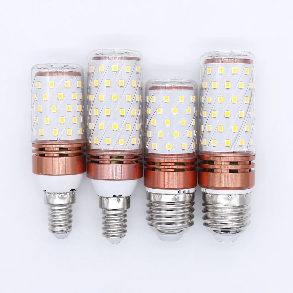 LED Bulb E27E14 LED Corn Light Downlight Corn Lamp 60 90 LEDs Light Bulb 220V For chandelier candle Home Decoration Lighting