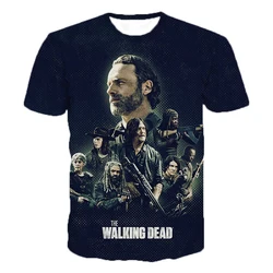 The Walking Dead 3D Printed T-shirt Men Women Fashion Casual Short Sleeve Cool T Shirt Harajuku Streetwear Tshirt Tee Tops