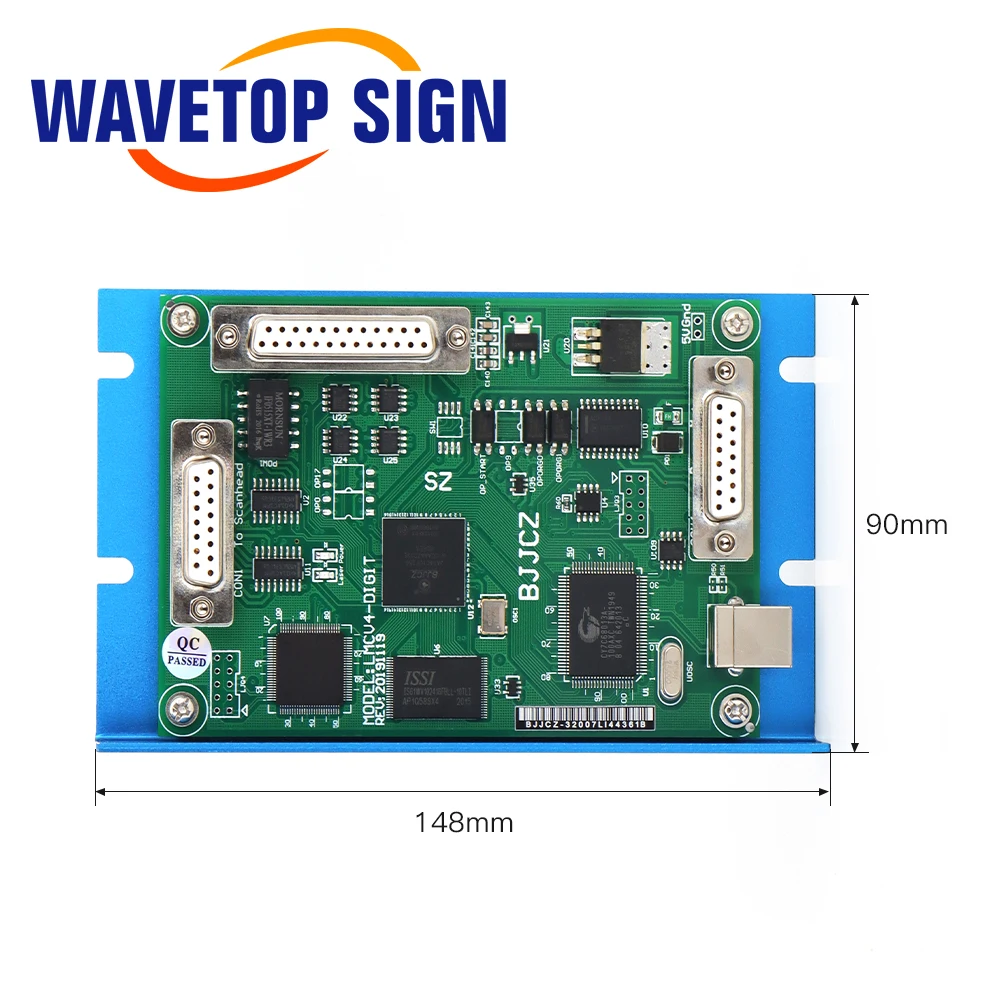 Original JCZ LMCV4-DIGIT Co2 Laser Control Card BJJCZ Ezcad Marking Board 32/64 System for Co2 Laser Marking RF Laser Tube