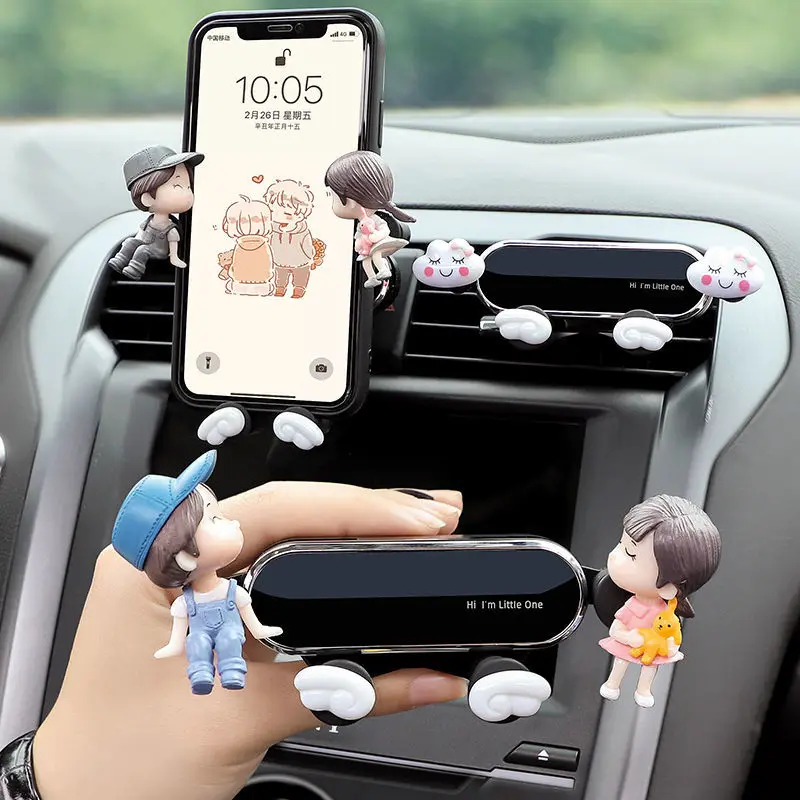 

Car Mobile Phone Holder Car Air Outlet Car Interior Car Support Navigation Fixed Buckle Type Multifunctional Products