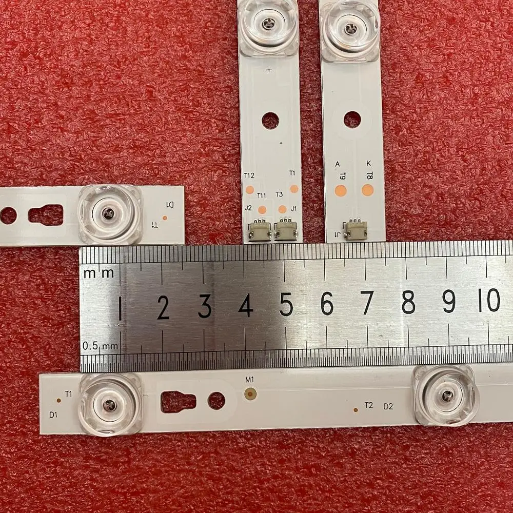 14 sztuk/zestaw listwa oświetleniowa LED dla MHDV5533-U4 JVC LT-55C550 LED55D08B-ZC14CG-02 LED55D07A-ZC14CG-02 30355008225   LED55D8 LED55D7