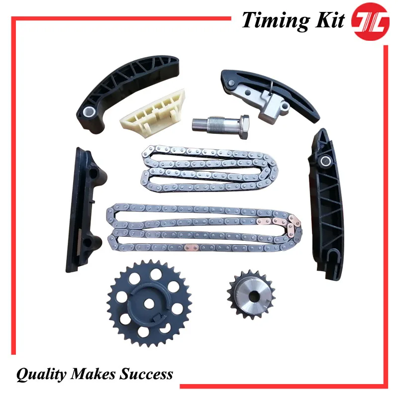 VW11-JC Timing Chain Kit For Volkswagen VR6 4V Passat CC Golf IV  GPLF Audi A3 TT Q7 3.6L Engine Auto Replacement Parts