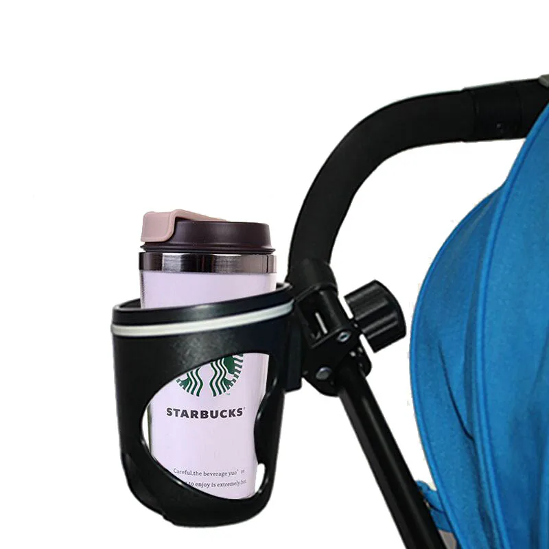 Portavasos para cochecito de bebé, soporte Universal para botella de leche para carrito de bebé o bicicleta con hebilla suave, accesorios para bebé