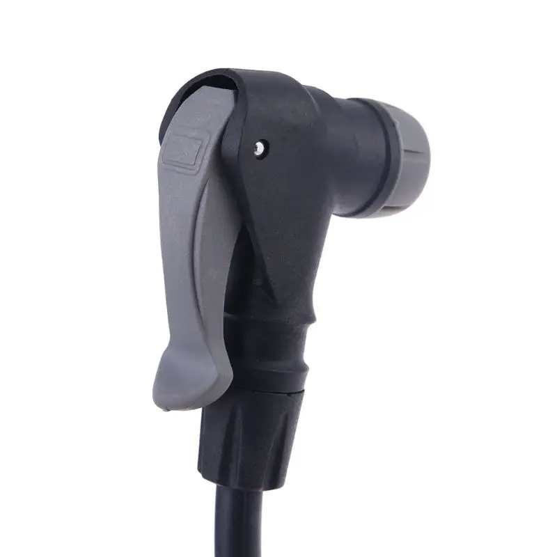 Adaptador de Mangueira de Inflador de Pneus Tubo de Extensão de Compressor de Carro com Fecho Giratório