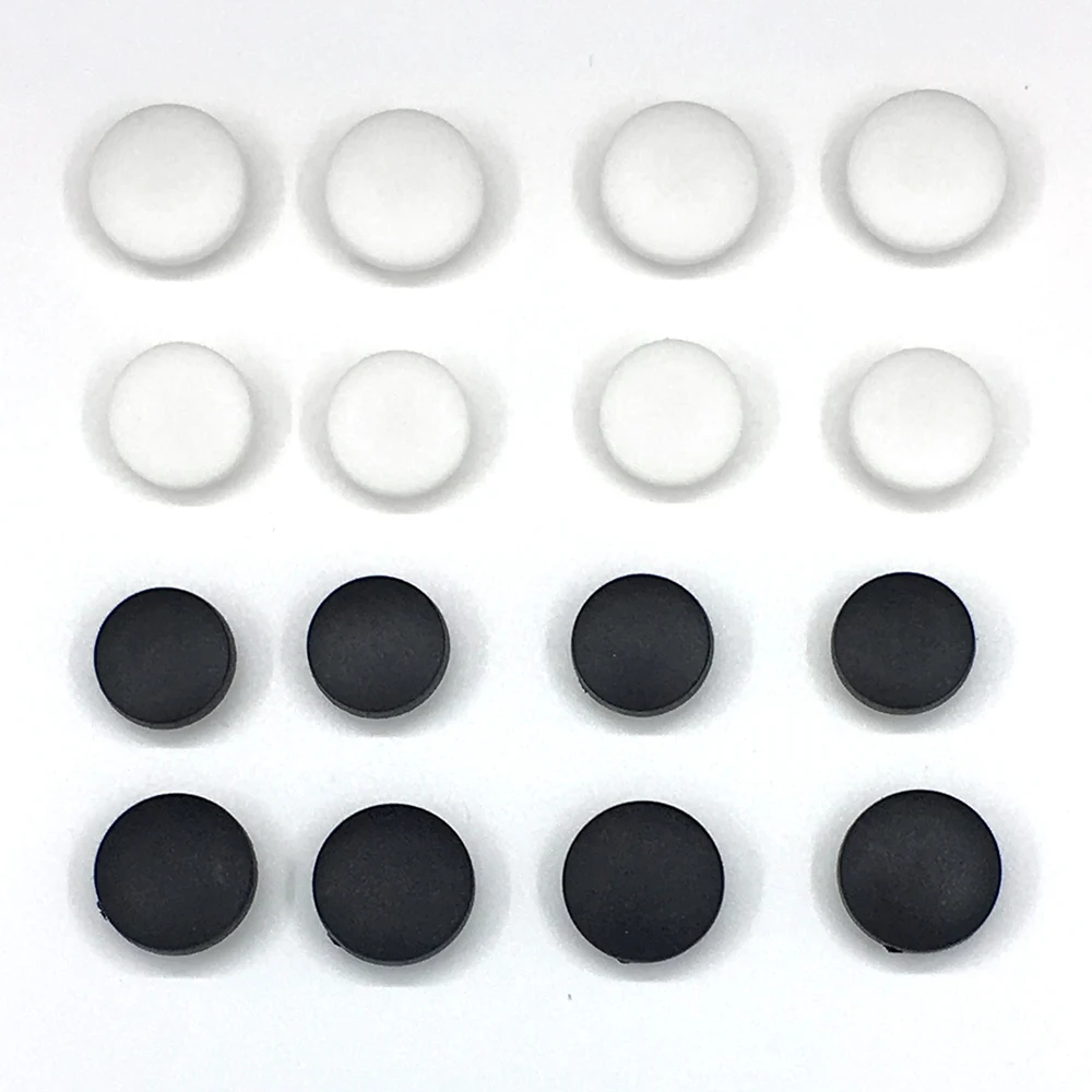 50 PCS Resin Snaps Top Cover Black  White Nylon Material Buttons Plastic Snaps Button Rivet Button Accessories