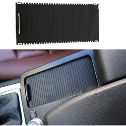Car Inner Indoor Centre Console Roller Blind Cover Water Cup Holder Storage For Mercedes C-Calss W204 S204 E-Class W212 S212